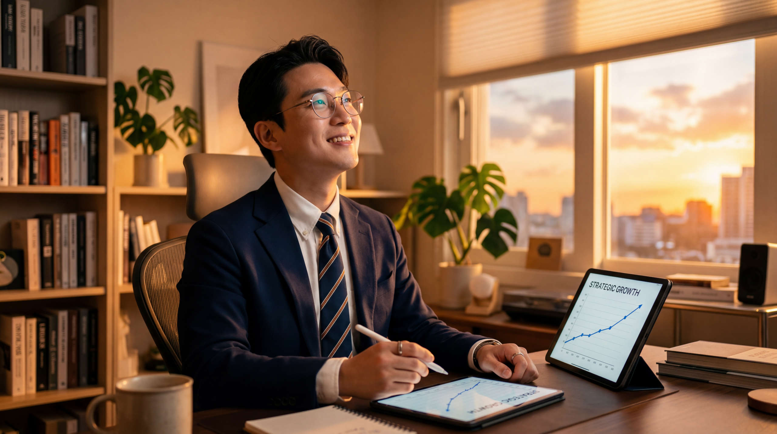 경제 정책 변화에 맞춰 자산 형성 목표를 세우는 청년