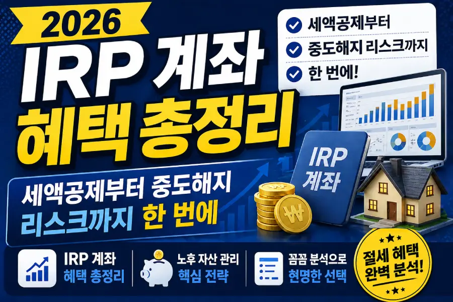 IRP 계좌 혜택