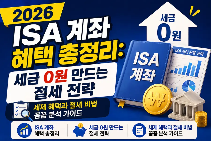 ISA 계좌 혜택