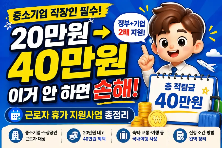 근로자 휴가 지원사업