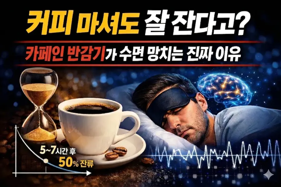 카페인 반감기