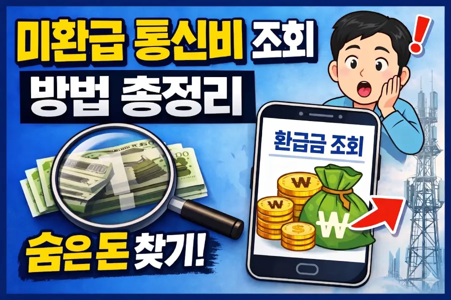 미환급 통신비